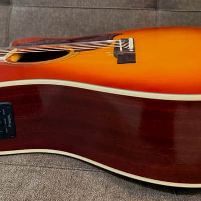 Epiphone Hummingbird Standard EC with Epiphone Gig Bag, 2026 Model in Cherry Sunburst image 17