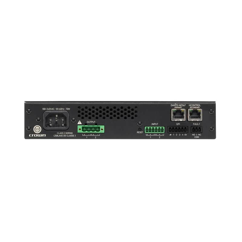Crown Crown CTD-2125 2-Channel Power Sharing Amplifier with DSP and Dante - New