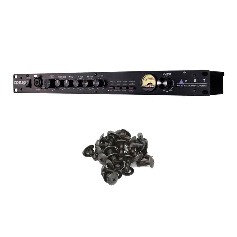 ART Solo Studio Channel Strip Bundle with Rack Screws image 1