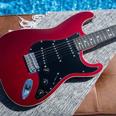 Fender AST Aerodyne Stratocaster - Old Candy Apple Red w Matching HS - Made in Japan - Pro Set-Up w Perfect Frets/Action/Intonation! image 8