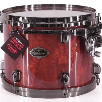 Tama Starclassic Walnut/Birch 12" x 9" Rack Tom – Quilted Mocha Burst – Excellent image 1