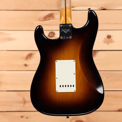 Fender Custom Shop 1956 Stratocaster Journeyman Relic - Wide Fade 2 Color Sunburst-CZ577378 image 7