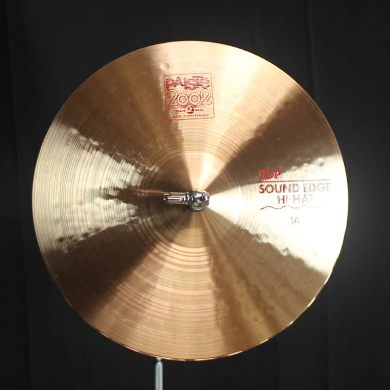 Paiste 14" 2002 Sound Edge Hi Hats - 952g/1057g (video demo) image 1