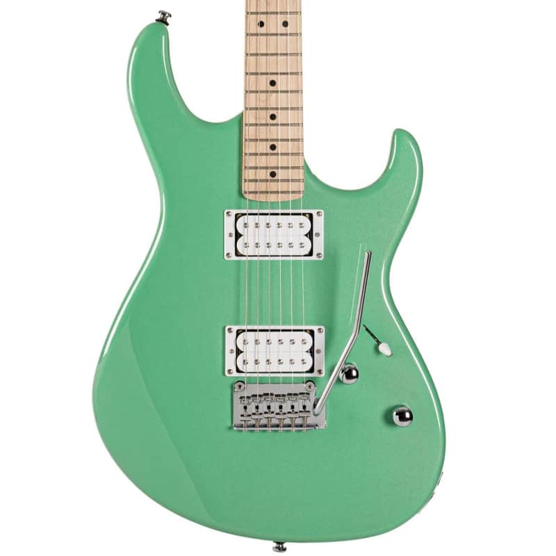 Cort G250SMEG G Series 250 Spectrum Double Cutaway Electric Guitar. Metallic Green image 1