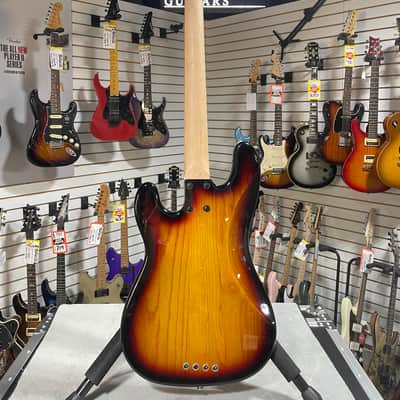 Lakland Skyline P style Vintage Bass - Three Tone Sunburst w/Rosewood Fretboard & PLEK*D #229 image 14