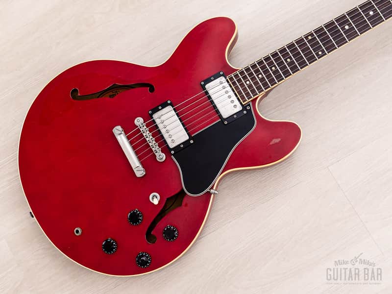 1997 Orville ES-335 Gibson-Licensed Semi-Hollow Guitar Cherry, Japan Terada image 1