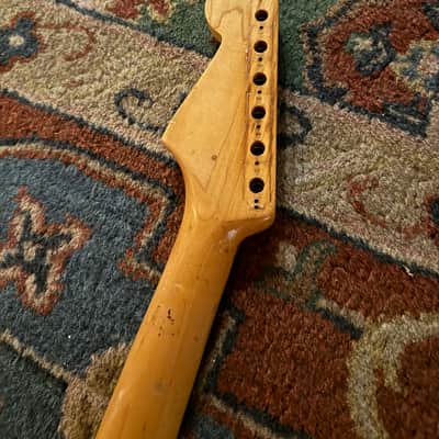 Original 1961 Fender Duo Sonic Rosewood Slab Neck image 2