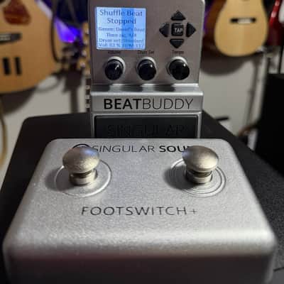 Singular Sound BeatBuddy Drum Machine Pedal with Footswitch+ 2015-2025 - silver image 2