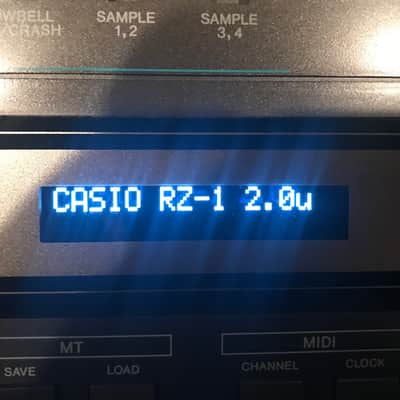 Casio RZ-1 Digital sampling, Drum machine w/ new R-Massive firmware, OLED, & battery. Excellent Condition. image 4