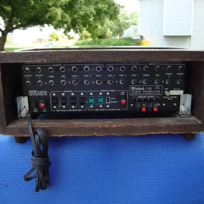McIntosh C32 Preamplifier + L-52A Case - Pro Serviced 100% Functional image 9