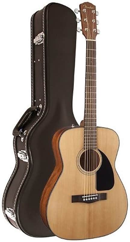 Fender CF-60 Folk Acoustic Guitar w/ Hard Case image 1