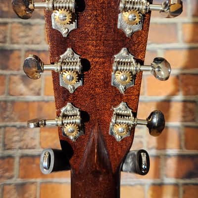 USA Crowder Acoustic Dreadnought- RECENT FRET JOB-Intonated-Stunning Guitar image 3