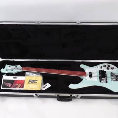 2006 Rickenbacker 4003 FL - Super Rare BLUE BOY Finish Fretless Bass! - VP Vintage Pickup - "Color of the Year" image 14