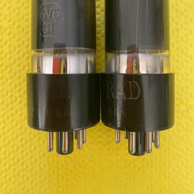 Matched Pair Ken-Rad 6V6 6V6GT Vacuum Tubes Valves image 1