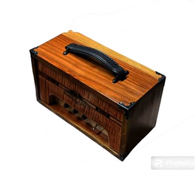 Ashen " Miley" 10W Custom Handmade Tube Guitar Amplifier Redwood Enclosure image 3