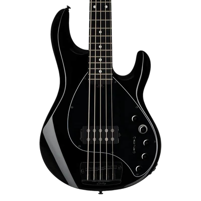 Sterling by Music Man DarkRay 5 5-String Bass Guitar - Black - Open Box image 1