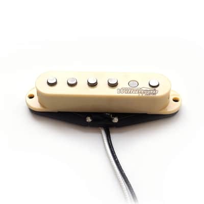 Wilkinson WVS Vintage Single Coil Pickup Alnico V for Stratocasters - Bridge (Black) image 4