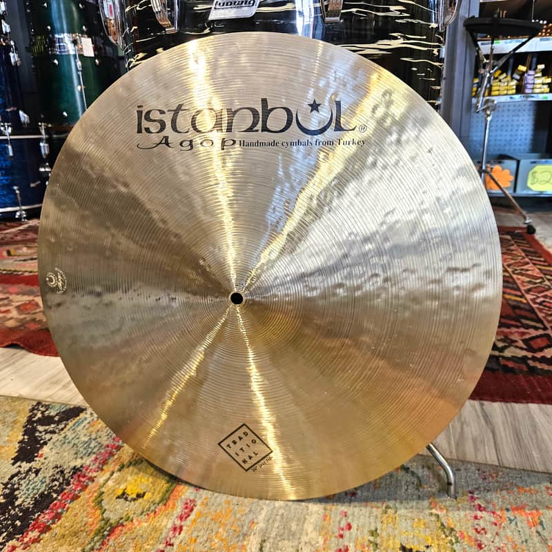 Istanbul Agop 20" Traditional Jazz Ride Cymbal 1777g image 1