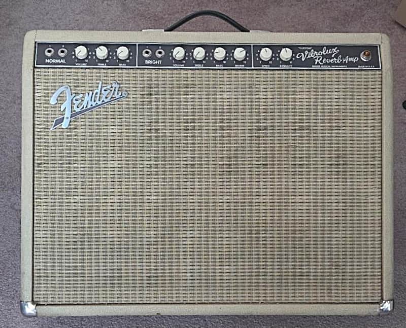Fender Vintage Vibrolux Custom USA Made 1995 Only! - Blonde image 1