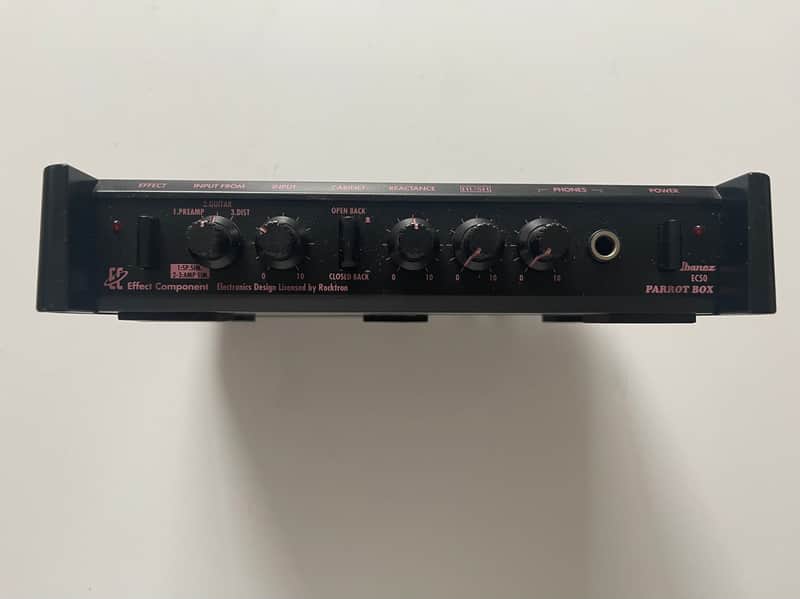 Ibanez EC50 Parrot Box Amp Simulator Distortion Guitar Effect Pedal Processor image 1