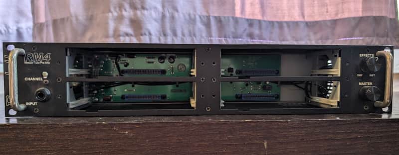 Randall MTS RM4 empty 4-Slot Modular Tube Preamp chassis image 1