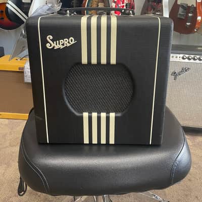 USED - Supro 1818 Delta King 8 1-Watt 1x8" Guitar Combo 2021 - Present - Black image 1