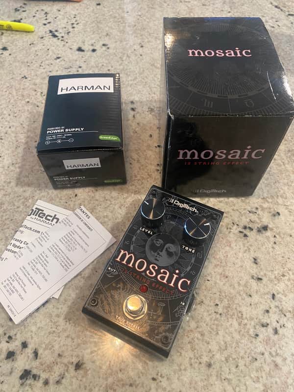 DigiTech Mosaic 12-String Effect 2010s - Black image 1