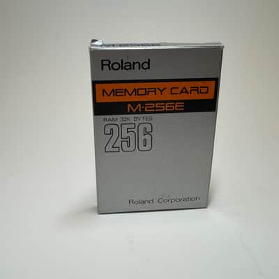 ROLAND M-256E MEMORY CARD RAM 32K BYTES image 1