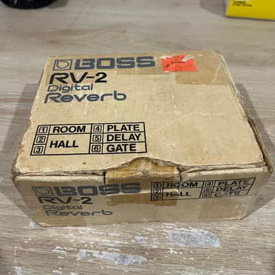 Boss RV-2 Digital Reverb (Dark Gray Label) 1987 - 1989 - Gray image 3