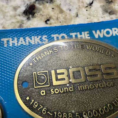 Boss Keychain Unused 1988 Unopened image 3