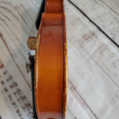 Copy of Franz Joseph Pfretschner 1/2 size violin with Glasser bow and case image 23