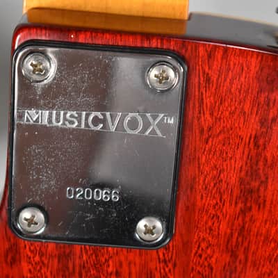 2002 Musicvox Space Commander Sunburst Finish Electric Guitar image 18