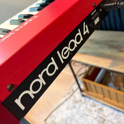 Nord Lead 4 49-Key 20-Voice Polyphonic Synthesizer 2013 - 2020 - Red image 1