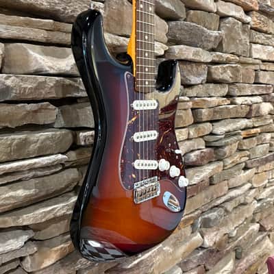 Fender John Mayer Stratocaster - Sunburst 2012 w/ Fender Padded Bag image 3