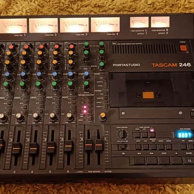 TASCAM Portastudio 246 + RC-71 remote image 1