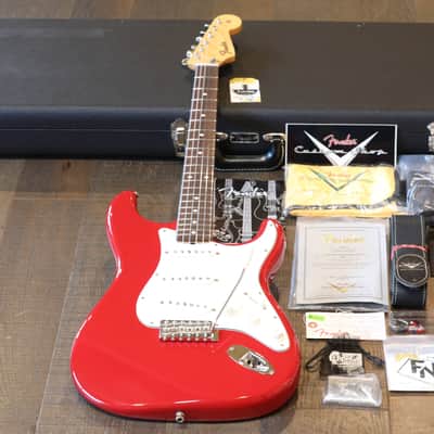 MINTY! 2015 Fender Custom Shop Post Modern Stratocaster Electric Guitar NOS Dakota Red + COA OHSC image 1