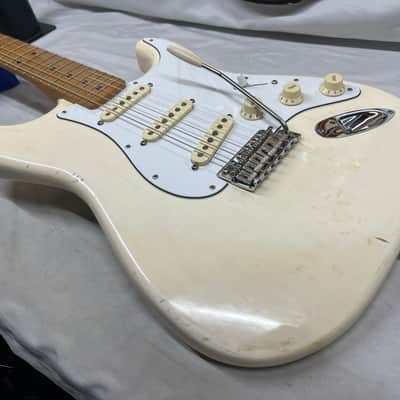 Fender Jimi Hendrix Stratocaster Strat Electric Guitar - Olympic White image 19