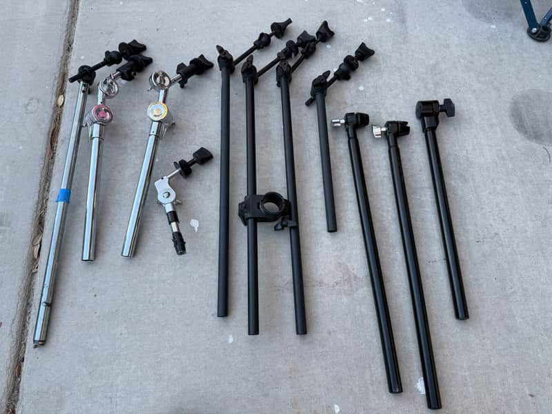 Alesis Cymbal Boom Arm - Satin Black 11 Pieces