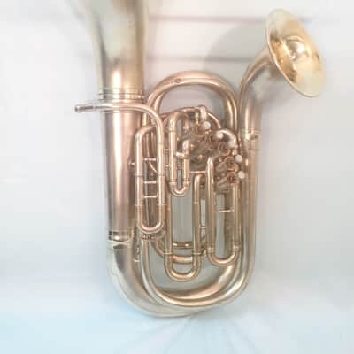 Conn Double Bell Euphonium-Gold Plated-Engraved-Made 1913-Clean-Playable-w/Case! image 1