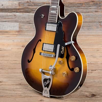 Guild USA X-170 Manhattan 1997 Sunburst Westerly, RI Made image 2