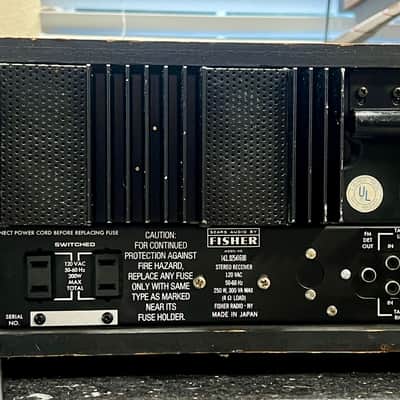 Vintage Fisher Model 143.92541600 AM/FM Stereo Receiver; Tested (SEE VIDEO) image 5