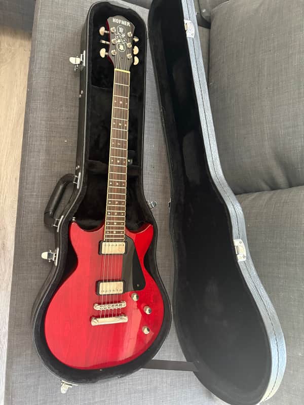 Hofner Contemporary Series Colorama Custom 2006 - 2010 - Transparent Red image 1