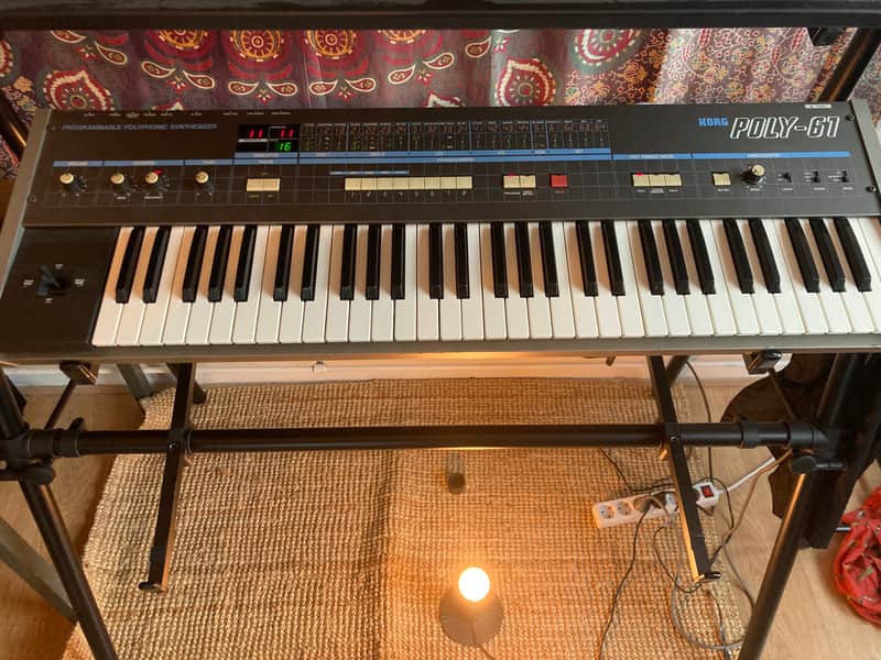 Korg Poly-61 Analogue Programmable Polyphonic Synthesizer image 1