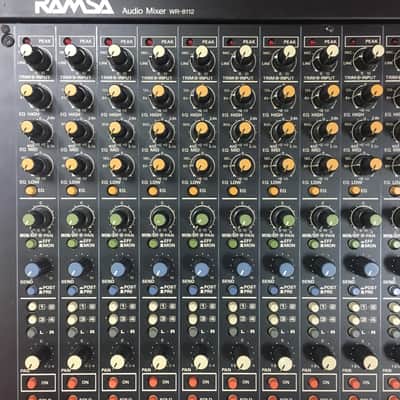 Panasonic Ramsa Audio mixer WR-8112 image 2