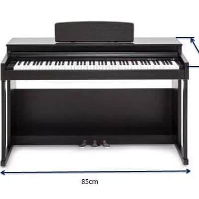 CHASE CDP 357 Grand Digital Electric Piano Cabinet Bundle - Premium Rosewood image 12