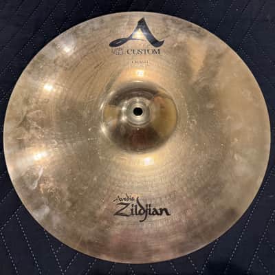 Zildjian 15" A Custom Crash Cymbal 1991 - Present - Brilliant image 1