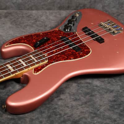 1966 Fender Jazz Bass - Burgundy Mist Refinish image 14