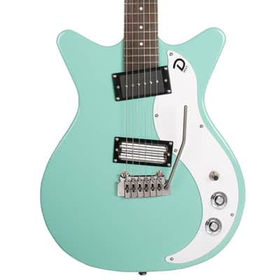 Danelectro 59XT - Dark Aqua with Wilkinson Tremolo (D59XT) image 3
