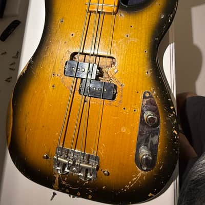 Fender Precision Bass 1957 - 2 tone burst image 23