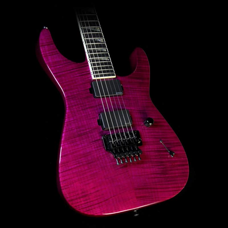 Jackson Custom Shop Custom Soloist Electric Guitar Trans Purple